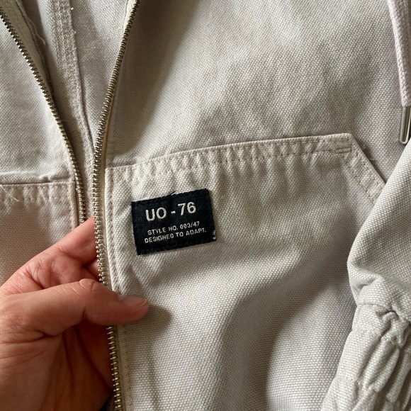 COPY - BDG Skate Hooded Zip Front Jacket - Picture 6 of 8